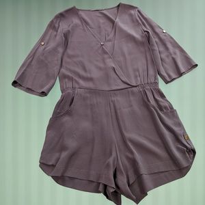 Jennifer Hope Gray Romper